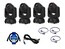 Chauvet DJ Mover Bundle Chauvet DJ Mover Bundle With FREE Cables (4 Count) Image 1
