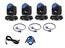 Chauvet Pro Mover Bundle Chauvet Pro Mover Bundle With FREE Cables (4 Count) Image 1