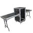 ProX T-14RSPWDST 14U, 20" Deep Shockproof Vertical Rack With Casters And Two Side Tables Image 1