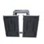 ProX T-14RSPWDST 14U, 20" Deep Shockproof Vertical Rack With Casters And Two Side Tables Image 4