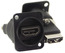 Switchcraft EHHD192B EH Series HDMI Feedthru, Black Finish Image 1