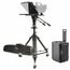 ikan PT4500-PEDESTAL-TK 15" Teleprompter, Pedestal & Dolly Turnkey W/ Travel Case Image 1