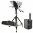 ikan PT4500S-PEDESTAL-TK 19" SDI Teleprompter, Pedestal & Dolly Turnkey With Travel Case Image 1