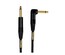 Mogami GOLD-INSTRUMENT-R10 Guitar Cable TS-TS Right Angle 10ft Image 1