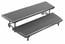 National Public Seating RT2LC Riser, 2 Level Tapered & Carpeted, Includes: RT8C, RT16C Image 1