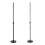 Gator GFW-MIC-1000-2P-K Frameworks Roundbase Mic Stand, 2 Pack Image 1