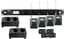 Shure ULXD14Q-G50 ULXD Quad Channel Wireless Bundle With 4 Bodypacks, 4 Batteries And 2 Chargers, In G50 Band Image 1