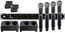 Shure AD24Q/SM58-G57 Axient Quad Channel Handheld Wireless Bundle With 4 SM58 Mics, 4 Batteries, 2 Chargers, In G57 Band Image 1