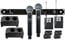 Shure AD124Q/BETA58-G57 Axient Quad Channel ComboWireless Bundle With 2 B58 Mics, 2 Bodypacks, 4 Batteries, 2 Chargers, In G57 Band Image 1