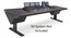 Argosy Eclipse Console for S4 DD Black 5' Wide Base System With Desk Left, Desk Right, Black Image 2