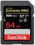 SanDisk SDSDXDK064GANCIN Extreme PRO 64GB UHS-II Memory Card Image 1