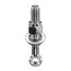 The Light Source ML-SBA-NH Mega-Coupler Bolt Assembly With Hex Nut, Silver Image 1