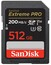 SanDisk 512GB Extreme PRO UHS-I SDXC Memory Card, 512GB Image 1