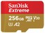 SanDisk 256GB Extreme UHS-I microSDXC and Adapter Micro Memory Card With SD Adapter, 256GB Image 2