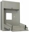 Lowell LTR-320R Tilt Wall Rack-Recess, 3U Image 2