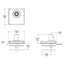 O.C. White Co. OCW-ULP-CLAMP-13 Ultima Gen2 4-Way Modular Clamp Assembly For Ultima Gen2 ULP Image 4