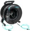 Camplex CMX-LTR02LCM1000 1000' 2-Channel LC Multimode Indoor-Outdoor Fiber Optic Snake Reel Image 1