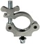 The Light Source MSCM-CS Mega-Slim Coupler With 3/8" Flat Head Bolt, Silver Image 1