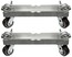 The Light Source MTD11.4375/4-ML-OS Mega-Truss Dolly For Four 11.4" Global Truss, Silver Image 1