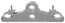 The Light Source MTP15.875 15.87" Mega-Truss Pick, Silver Image 1