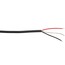 Liberty AV 22-1P-CMP-EZ-BLK-500 500' Black High-Performance EZ-Strip Broadcast Audio 22 AWG Image 1