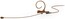 DPA 4288-DC-F-C03-LE Flex Earset Mic, 120mm Boom, Brown, 3-Pin LEMO Image 1