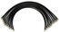 RF Venue RG8X2-10 2' RG8X Coaxial Cable, 10 Pack Image 1