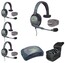 Eartec Co UPMX4GS4 4-Person Full Duplex Wireless Intercom System With 4 UltraPAKs And Max4G Single Headsets Image 1