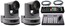 PTZOptics 2 - PT20X-4K-G3 PTZ Camera Bundle, Gray With HC-JOY-G4 Controller, V-1HD And Two 15' HDMI Video Cables Image 1