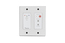 MuxLab 500555-WH Bluetooth And Analog Audio To Dante Wall Plate, White Image 1