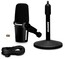 Shure MV7+-K-BNDL Dynamic Podcast Microphone With Stand, Black Image 2