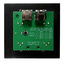 Whirlwind CP-F Catdusa - Wall Plate, 4 Ch, XLRF To RJ45, 2G, Black Image 2