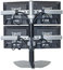 Chief KTP440B Quadruple Monitor Table Stand, Black Image 1