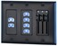 Pathway Connectivity PWWSI VPOE B4 Wall Station Insert, Vignette Power Over Ethernet Master, 4-Buttons Image 1
