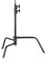 Avenger A2018FCB 18"-20" Black Chrome C-Stand Image 1