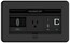 Crestron FT2-202-ELEC-PTL-B FlipTop FT2 Series Cable Management System, 202 Size, Electrical, Pass-Through Lid, Black Image 3