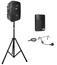 Anchor LIBERTY3-HUB-1-S Battery Powered PA Speaker With 1 Mics And 1 Stand Image 4