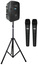 Anchor LIBERTY3-HUB-2-S Battery Powered PA Speaker With 2 Mics And 1 Stand Image 1