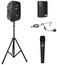 Anchor LIBERTY3-HUB-2-S Battery Powered PA Speaker With 2 Mics And 1 Stand Image 4