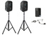 Anchor LIBERTY3-HUBCON-1-S 2 PA Speakers With Liberty 3 Connect And 1 Mics, 2 Stands Image 4