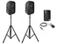 Anchor LIBERTY3-HUBCON-1-S 2 PA Speakers With Liberty 3 Connect And 1 Mics, 2 Stands Image 3