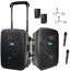 Anchor Liberty 3 Dual Hub 4 Mic Kit 2 Battery Powered PA Speakers With 4 Mics Image 2