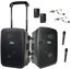 Anchor Liberty 3 Dual Hub 4 Mic Kit 2 Battery Powered PA Speakers With 4 Mics Image 4