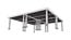 ProX XSU-8X8PKG StageOne 8' X 8' Portable Stage Package, Includes 4x Units With Telescoping 16-22" Adjustable Legs Image 2