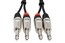 Hosa HPP-010X2 10' Pro Series Dual 1/4" TS To Dual 1/4" TS Audio Cable Image 2