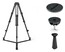 Sachtler S2172-0006 PTZ Plate With Aluminum Tripod And Ground Spreader Image 1