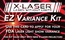 X-Laser EZ Variance Kit Variance Application Kit For New Lasers Image 1