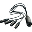 SoundTools CTFMX "2 Female XLR, 2 Male XLR 24""breakout Tails To Female Ether Image 1