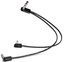 EBS ICY-30 30cm Insert Cable With All Right Angle Plugs Image 1