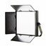 ikan Lyra LBX10 PoE Bi-Color LED Light Panel, Switch 5-Light Kit Image 4